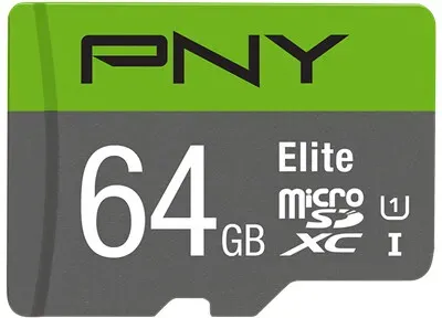 PNY Elite 64 GB MicroSDXC UHS-I Klasse 10