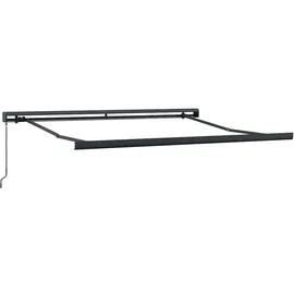 vidaXL Markise 300 x 250 cm rot und weiß gestreift