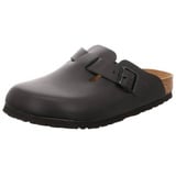 Birkenstock Boston Naturleder schmal schwarz 40