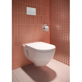 Duravit D-Code Wand-WC mit WC-Sitz Weiß Hochglanz