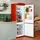 Cecotec Bolero Coolmarket Combi Origin 294 Retro-Kühl-Gefrierkombination (294 l, 1902 mm hoch, Red)