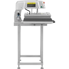 MSW Pneumatische Transferpresse 40 x 50 cm Silberfarben