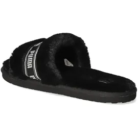 Puma Fluff Schwarz/Weiß 42