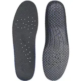 Bama Fresh Deo Komfort Fußbett, Schuh-Einlegesohle für hygienische frische Füße, Unisex, Größe: 40, Schwarz/Blau - 40 EU