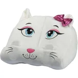 well home mobiliario & decoración WELL HOME - Plüsch-Buch- oder Tischständer im Katzendesign, 30 x 20 x 20 cm