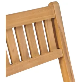 vidaXL Klappbare Garten-Barhocker 2 St. 2 x 2 x 2 cm braun