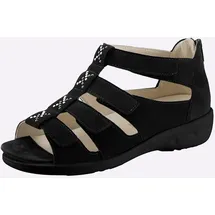WALDLÄUFER Sandalette Damen Schwarz 37,5