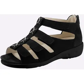 WALDLÄUFER Sandalette Damen Schwarz 37,5