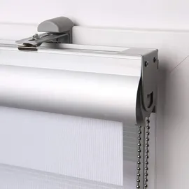 Sol Royal Doppelrollo SolDecor DK9 Kassetten-Doppelrollo Weiß, Kunststoff, 100x160 cm -