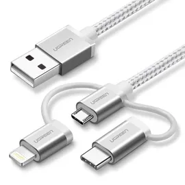 UGREEN 3-in-1 USB2.0-A Multifunction Cable