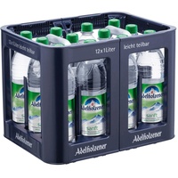 Adelholzener Mineralwasser Sanft PET Flasche MEHRWEG ohne Kasten 6x 1,00L