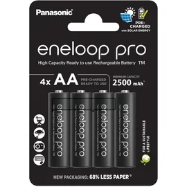 Panasonic Eneloop Pro AA 2500 mAh 4 St.