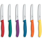Victorinox Swiss Classic Tomaten-/Tafelmesser 11 cm 6-tlg. assortiert