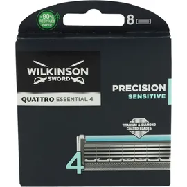 Wilkinson Rasierklingen Quattro Titanium Sensitive 8 St.