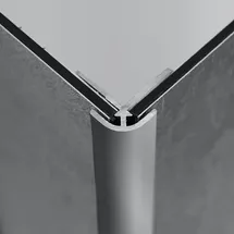 Hüppe EasyStyle Eckprofil Aluminium