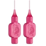 TePe Interdentalbürste Pink ISO-Größe 0 (0,4 mm) / Für eine einfache und gründliche Reinigung der Zahnzwischenräume / 1 x 8 Interdentalbürsten (Packung mit 2)