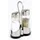 kompatible Ware Salz- & Pfefferstreuer-Set 13 cm transparent/silber