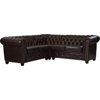 Home Affaire Chesterfield-Sofa Rysum L-Form«, braun