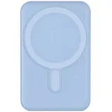 Bigben Connected Bigben Powerbank Induktionsladegerät, MagSafe kompatibel, Blau (5000 mAh, 10 W), Powerbank, Blau