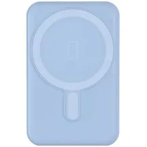 Bigben Connected Bigben Powerbank Induktionsladegerät, MagSafe kompatibel, Blau (5000 mAh, 10 W), Powerbank, Blau