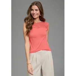 LAURA SCOTT Spitzentop Laura Scott Orange 40