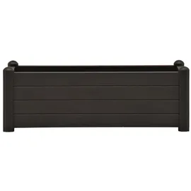 furnicato Hochbeet 100 x 43 x 35 cm Anthrazit