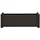 furnicato Hochbeet 100 x 43 x 35 cm Anthrazit
