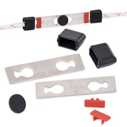 6x Litzclip® Safety Link Seilverbinder für Weidezaunseil, Ø 6mm