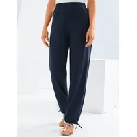 Sieh an! Jerseyhose Hose komfortabel Blau 27
