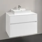 Villeroy & Boch Collaro Waschtischunterschrank, 2 Auszüge, C06900DH,