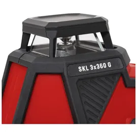 Stier Kreuzlinienlaser SKL 3x360°, 520nm, grün, 1/4" und 5/8" Gewinde im Koffer
