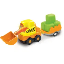 Vtech 183904 - Tut Tut Flitzer Bagger und Anhänger