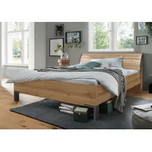 Wiemann Futonbett Monaco 189 x 218 cm Eiche nachbildung beige