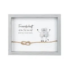 Steinbild Freundschaft Variante 1