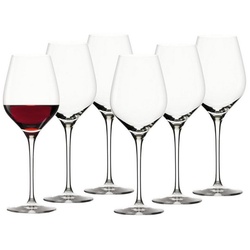 Stölzle Rotweinglas Exqusit (Royal) Rotweinkelche 480 ml 6er Set, Glas weiß
