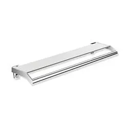 Hewi System 900 Ablage 900.03.00040 Halter Metall verchromt, mit Griff, 720x188mm