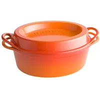 Le Creuset Doufeu Bräter 32 cm oval ofenrot