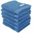 Gästehandtuch 30 x 50 cm cool blue 6 St.