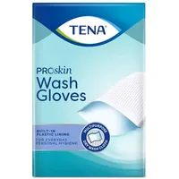 TENA Wash Glove mit Folie, 1050 Stück