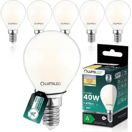 Lumiled LED-Lampe 6er Set P45 E14 2,2 W 2700 K Warmweiß