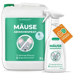 Mäuse-Abwehr-Spray: 2L + 500ml