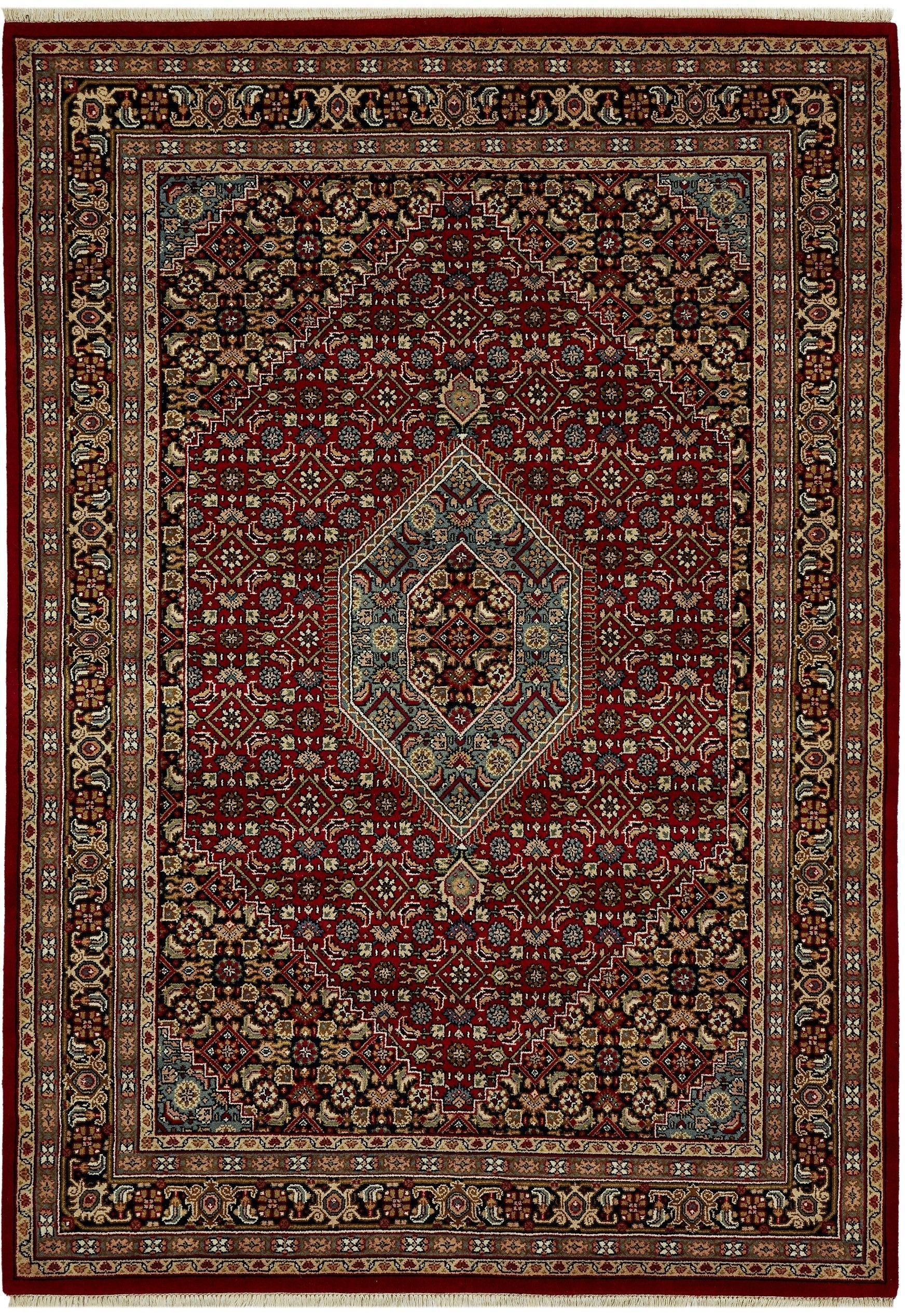 Teppich BENARAS Bidjar rot (BL 40x60 cm)