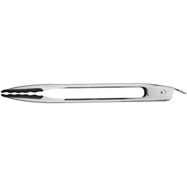 Rösle Gourmetzange Silikon, Hochwertige Küchenzange mit Silikonrand und Grillen, Kochen und Servieren, 23 cm,