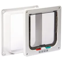 Karlie Katzenklappe Porta 4-Wege-Verschluss 19,2x5x20 cm