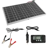 Solarpanel-Bausatz,Solarpanel mit Controller,Solarpanel-Ladegerät,Solar-Ladepanel,Solar-Ladekit,Solar-Autoladegerät-Panel