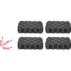 KS Tools Universal Gummiauflagen-Satz für Hebebühne, 4-tlg.