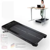 Sportstech Laufband sPad500 | Treadmill bis 8 km/h | 19% Steigung - Schwarz