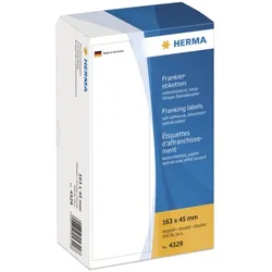 HERMA Frankier-Etiketten 163x45mm doppelt VE=20x500 Stück