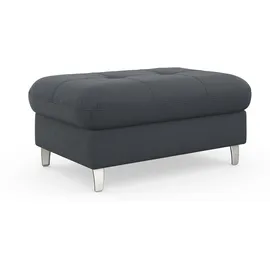 sit&more Hocker Marano mit Stauraum 102 x 43 x 67 cm Grau
