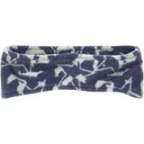 Playshoes Fleece-Stirnband Sterne Camouflage in Dunkelgrau | Gr.: onesize